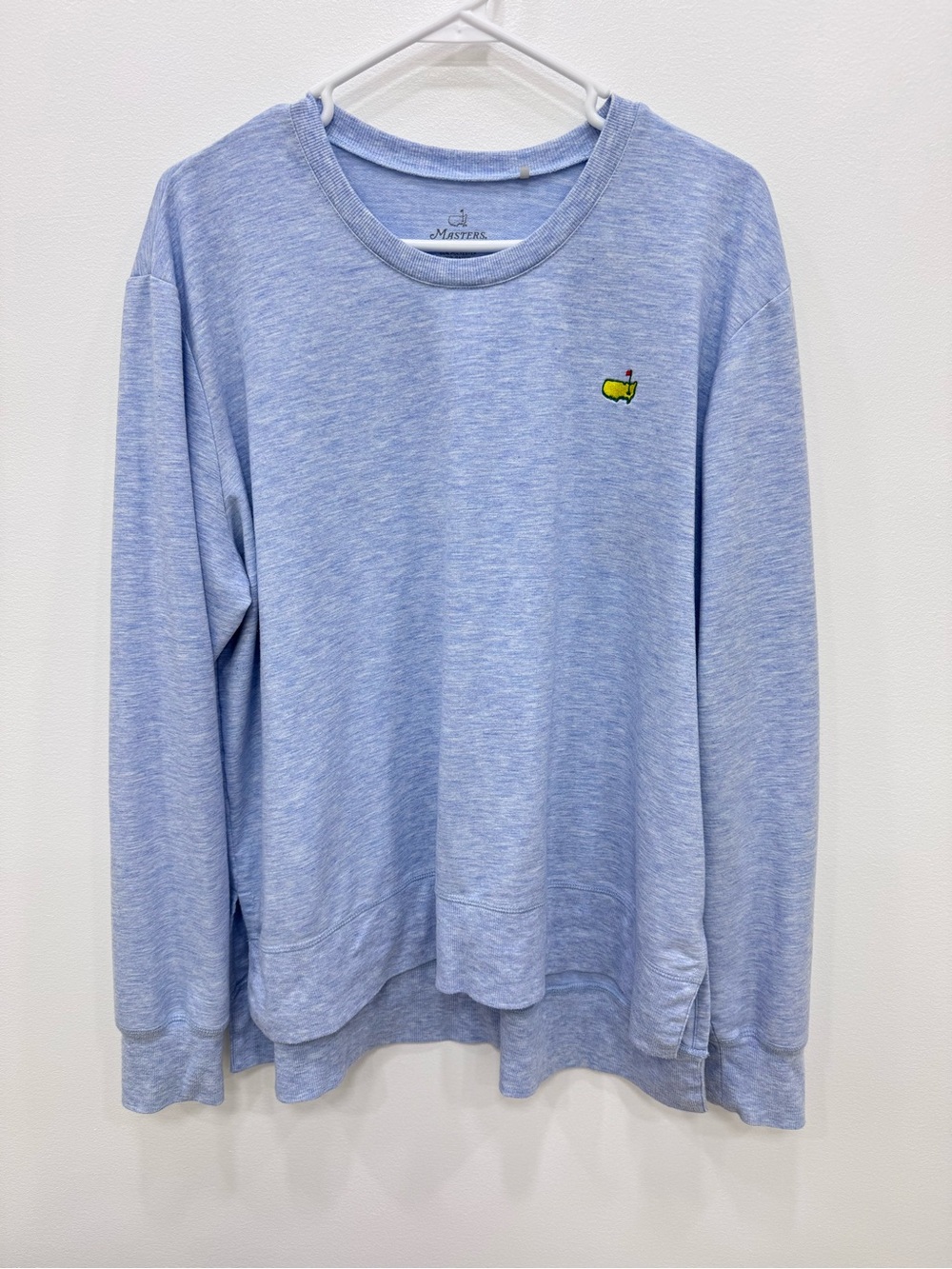 Masters collection blue women’s crewneck sweater sweatshirt Sz XL